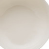 White Four Piece Round Scallop Stoneware Service For Four Bowl Set