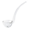 7" Mouth Blown Crystal Gravy Ladle