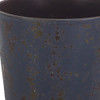 6" Blue Recycled Plastic Indoor Outdoor Round Pot Planter