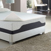 6" White Full Aloe Vera Infused Memory Foam Mattress