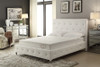 6" White Full Aloe Vera Infused Memory Foam Mattress