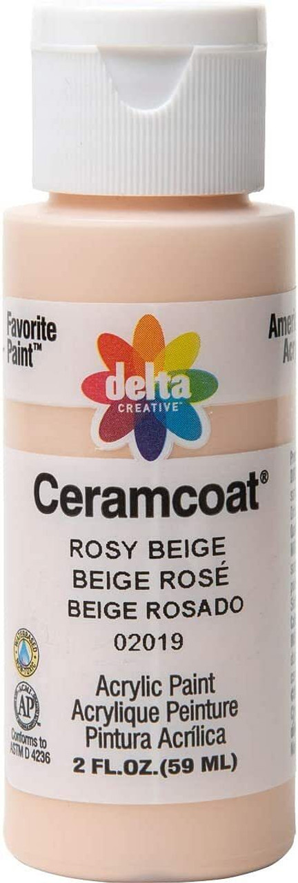 Ceramcoat Acrylic Paint Rosy Beige - Opaque