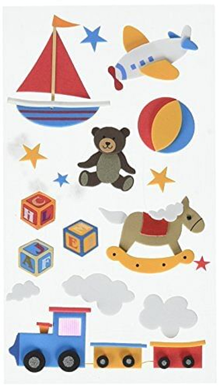 Layered Foam Stickers - Baby Toys