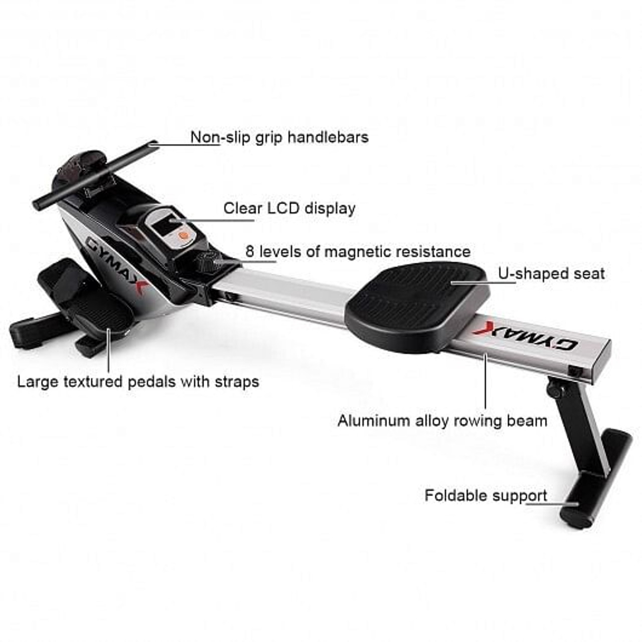 Adjustable Oxygen Resistance of Folding Magnetic Rowing