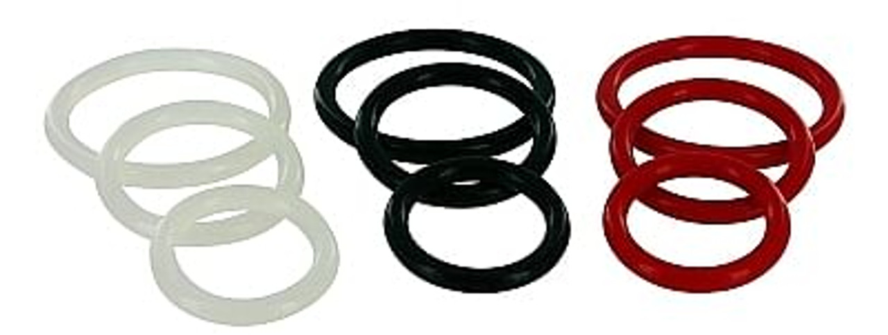 Trinity Silicone Cock Rings Clear