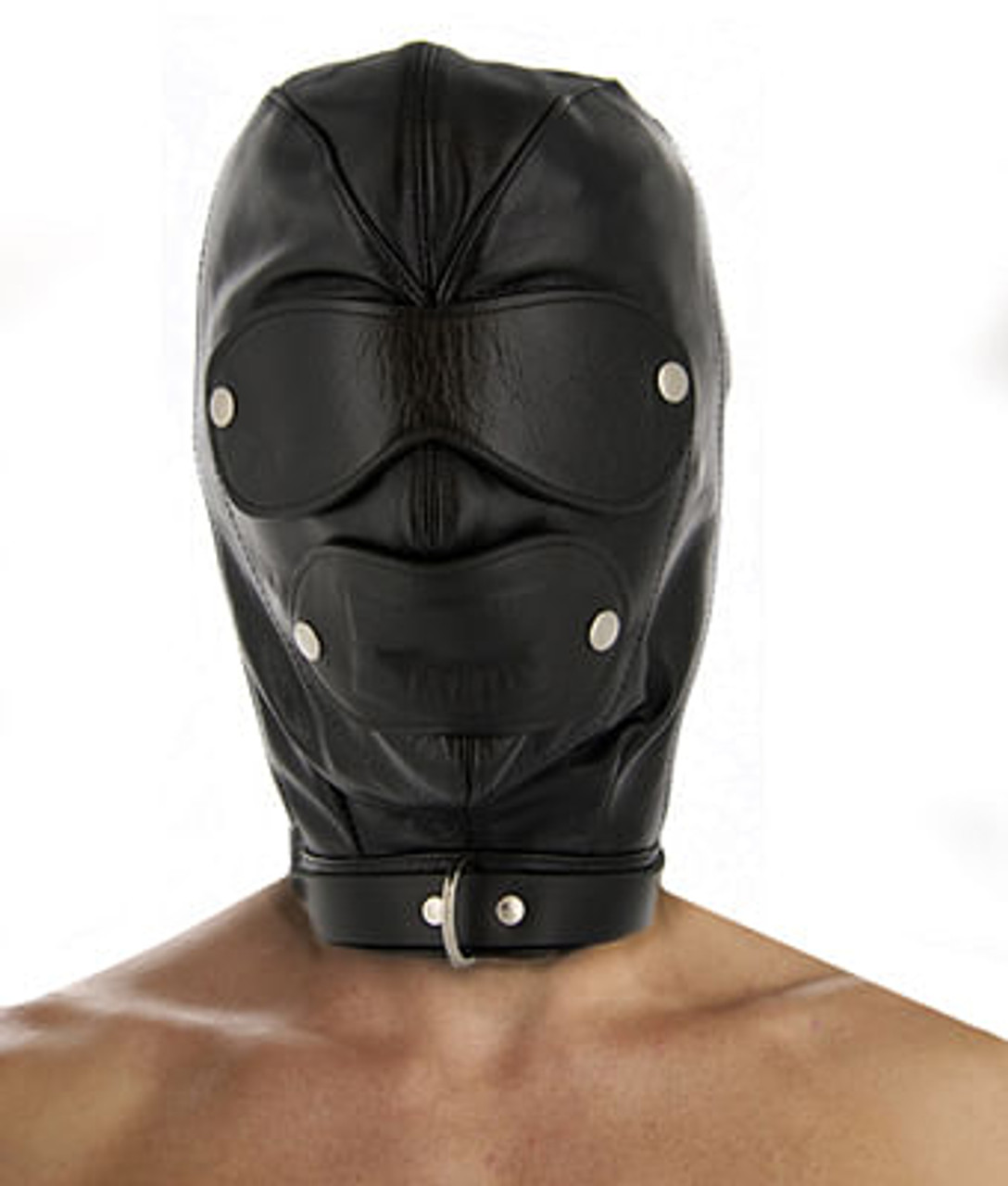 Strict Leather Premium Locking Slave Hood- Small