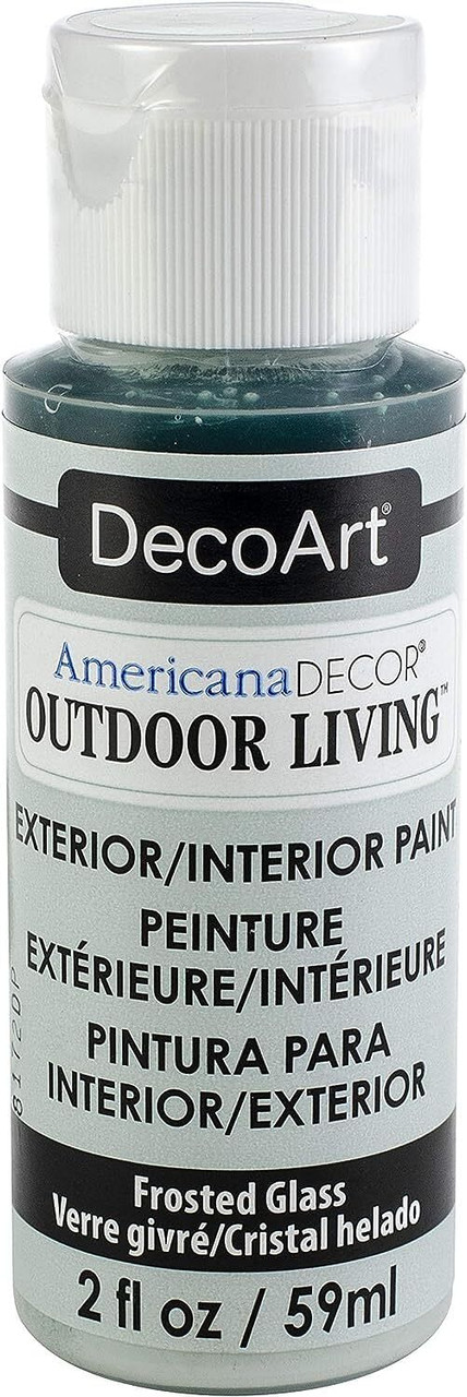 DecoArt Outdoor Living 2oz Frosted Glass