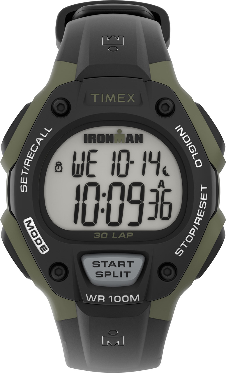 Timex TW5M44500 Ironman   Classic 30 Full-Size 38mm Resin Strap Watch