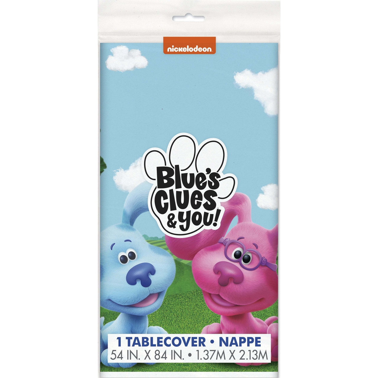 Blue's Clues Rectangular Plastic Table Cover