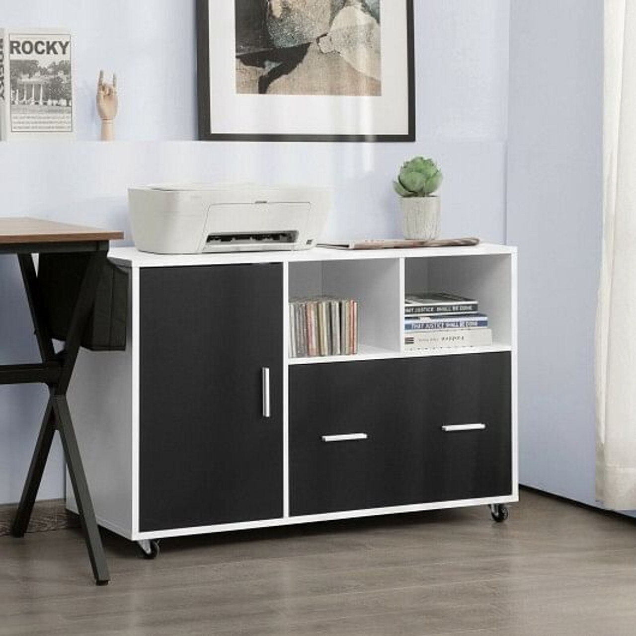 Lateral Mobile File Storage Cabinet