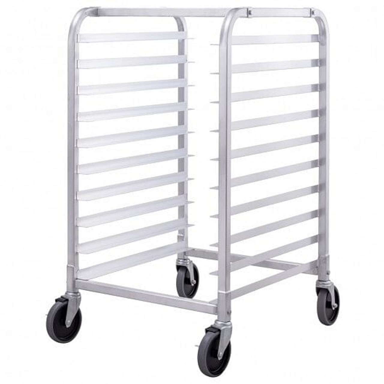 10 Sheets Aluminum Rolling Bakery Pan Rack