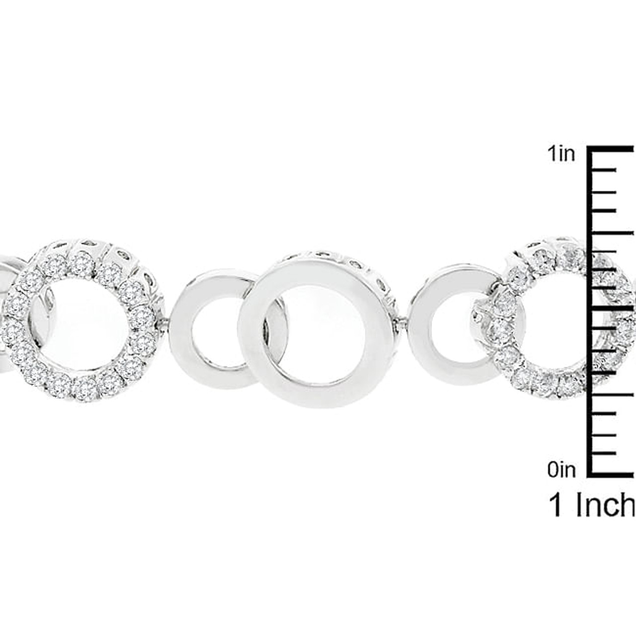 Circle Bijoux 8 Inch Bracelet