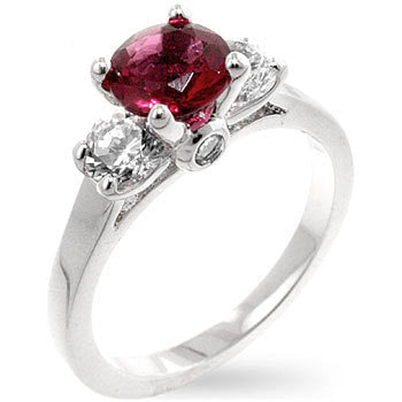 Mini Pink Tourmaline Triplet Ring