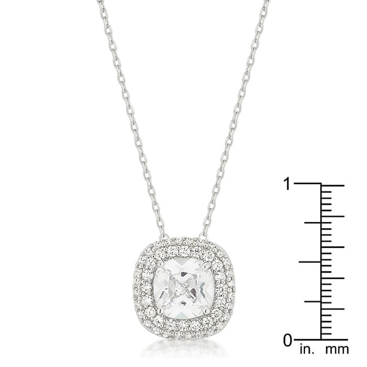 Pave Halo Pendant....