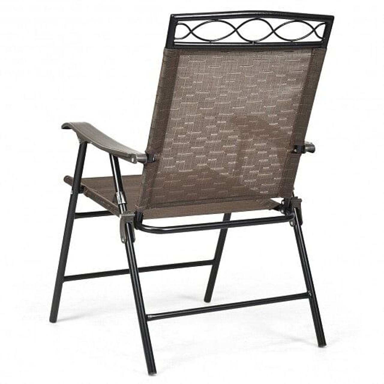 Set of 4 Patio Folding Chairs Set of 4 Patio Folding Chairs