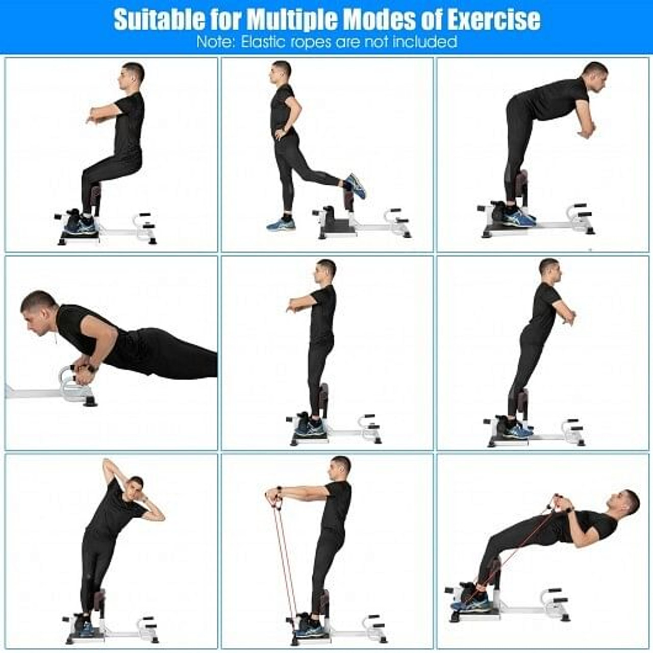 Multifunction Squat Machine Hip Thrust Machine Sit up Exercise Set