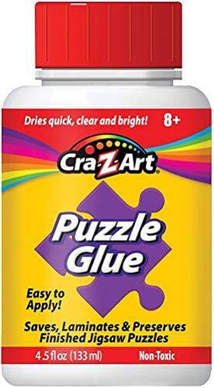 Jigsaw Puzzle Glue with Applicator