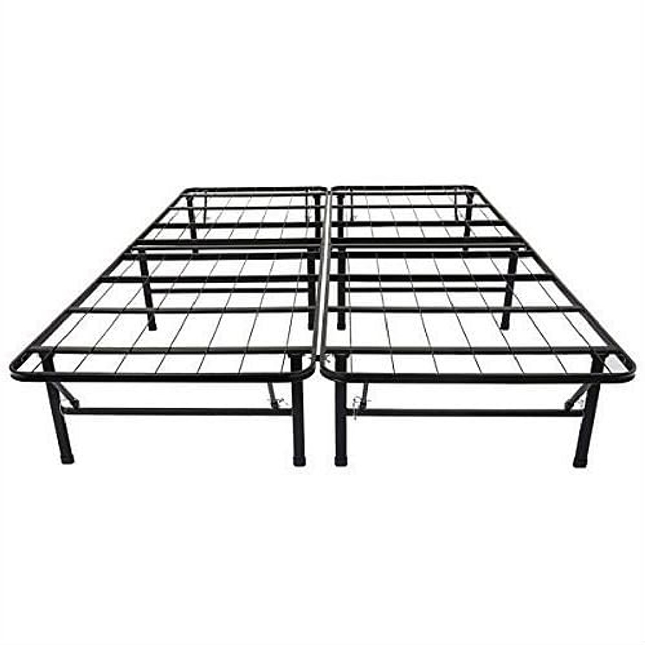 Twin size Black Metal Platform Bed Frame