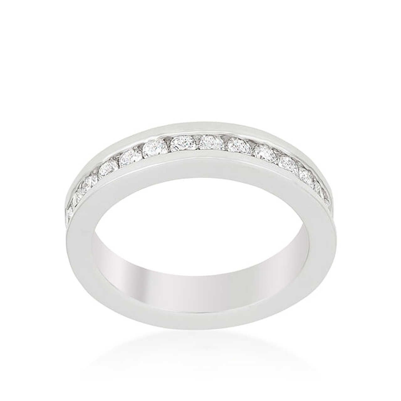 Channel Set Eternity Band