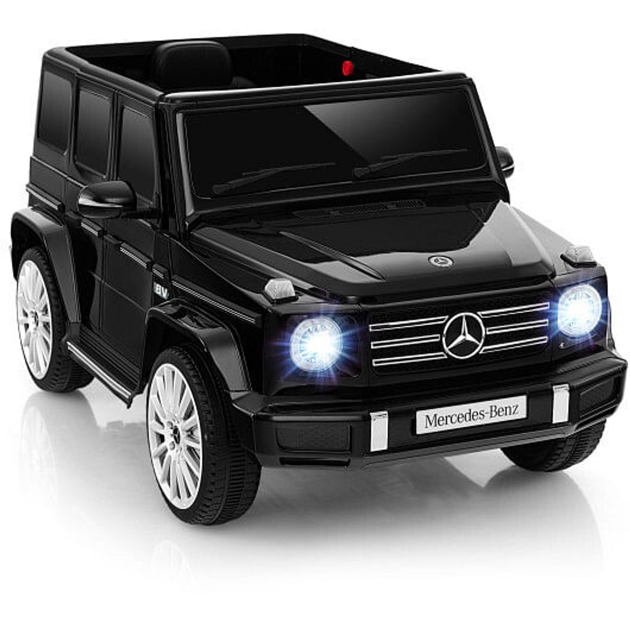 12V Battery Powered Licensed Mercedes-Benz G500 Kids Ride-on Car-Black