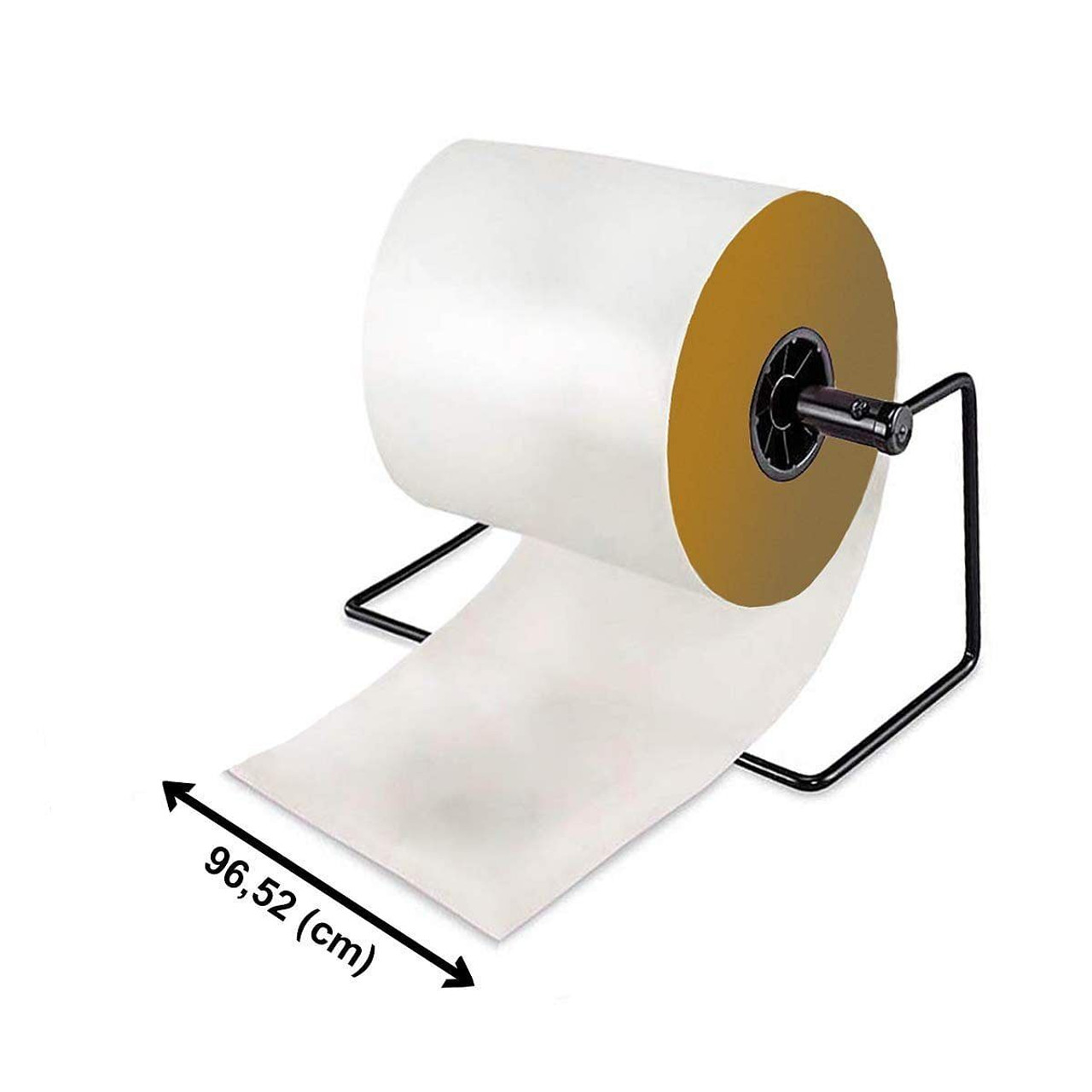Roll of Poly Tubing; Clear 20" x 1075'. 4 Mil. Heavy Duty Packaging for Odd-Size Items; Long Cylind