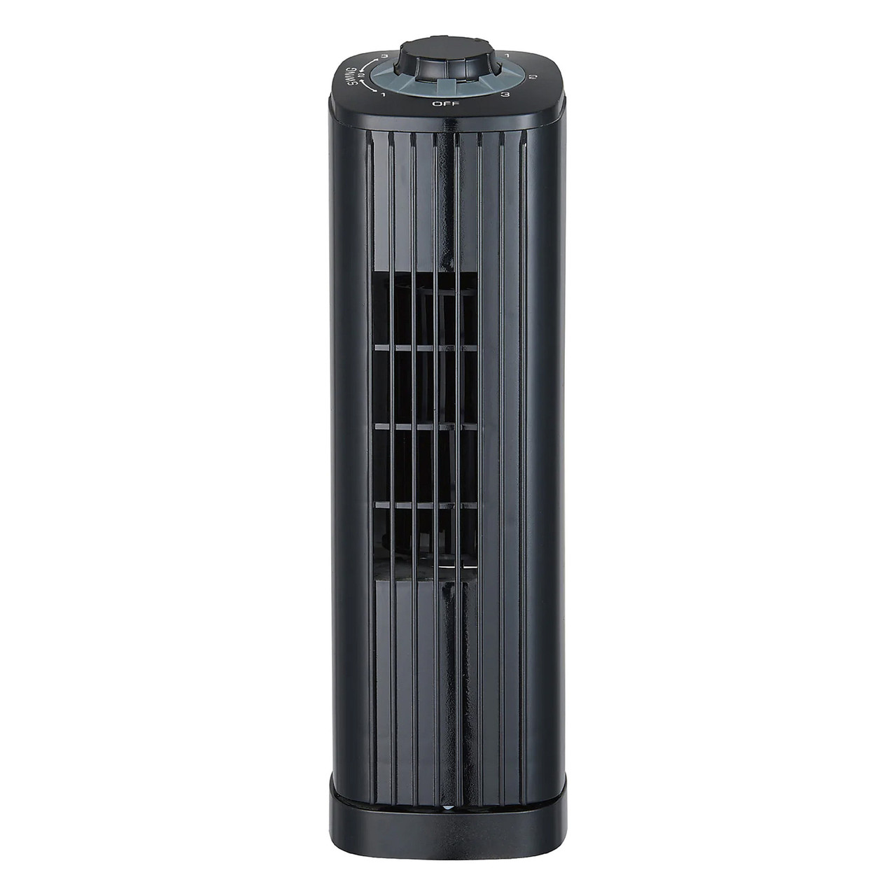 Optimus F-7348BK 14 Inch Portable Ultra-Slim Desktop Tower Fan in Black