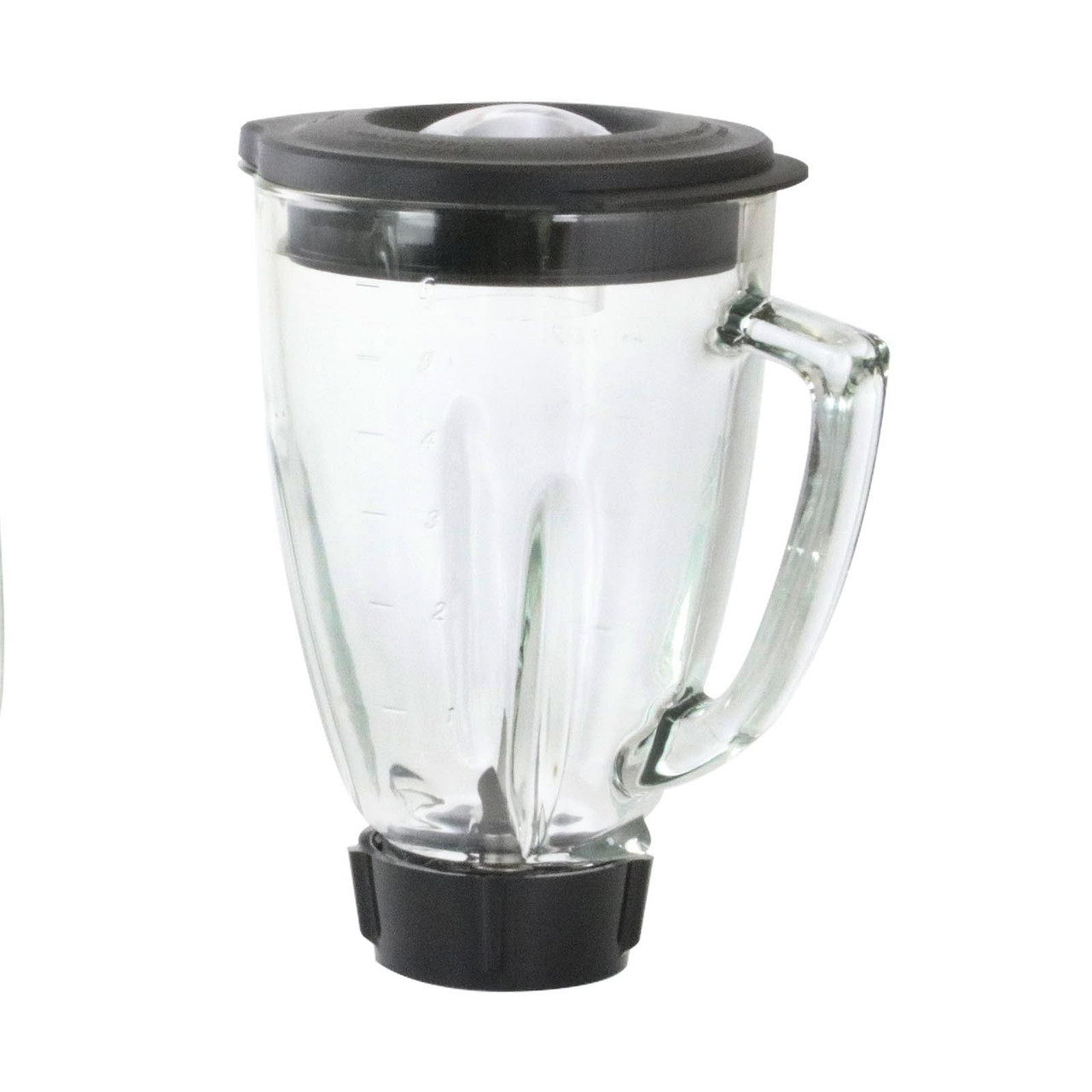 Better Chef 6 Piece 48 Oz Round Blender Glass Jar Replacement Kit