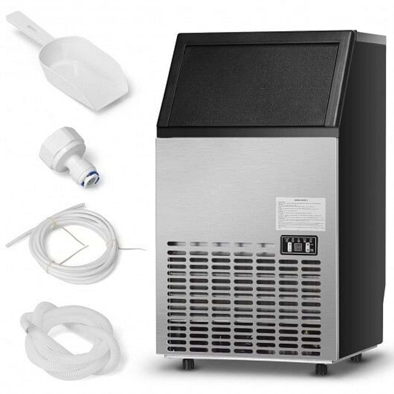 Portable Built-In Stainless Steel Commercial Ice Maker