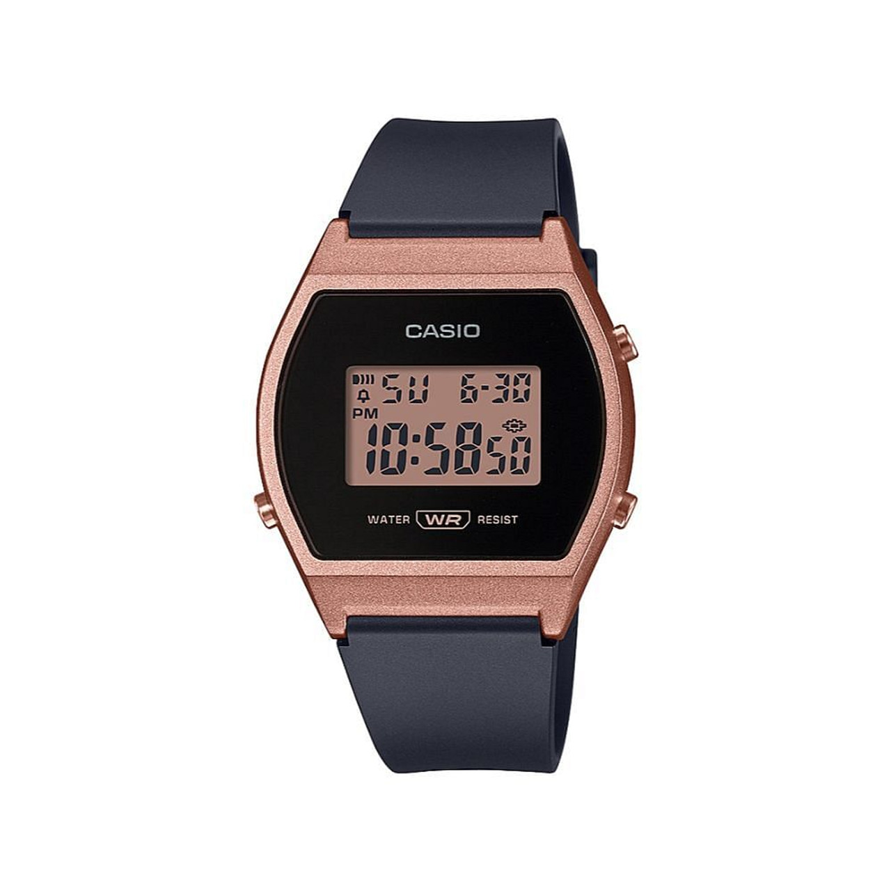 Casio Women's Quartz Sport Watch with Resin Strap, Black, 21 (Model: LW-204-1ACF)
