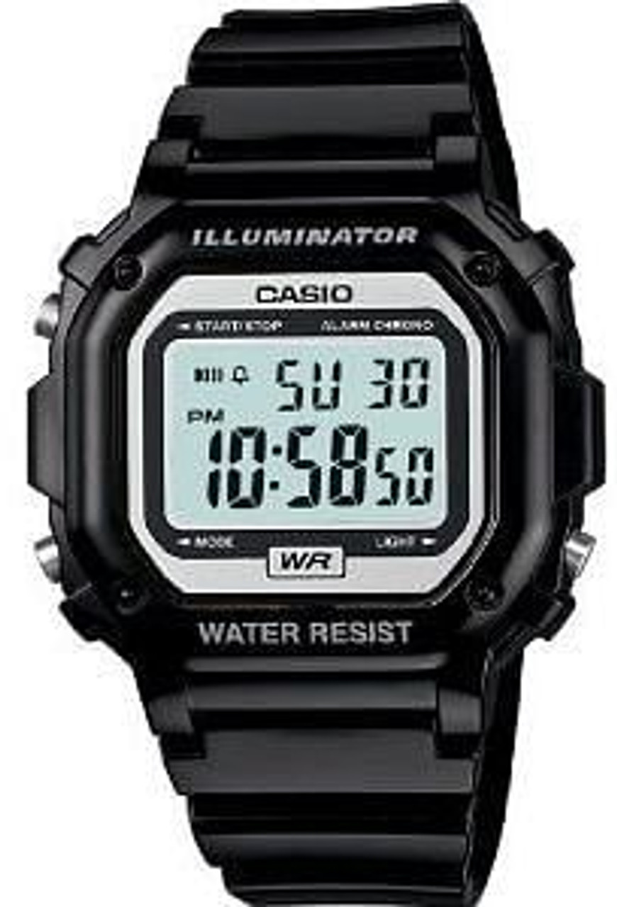 Casio Kids F-108WHC-1ACF Classic Digital Display Quartz Black Watch