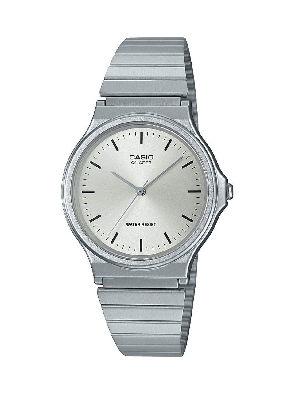 Casio Analog Watch w/ Stainless Steel Band