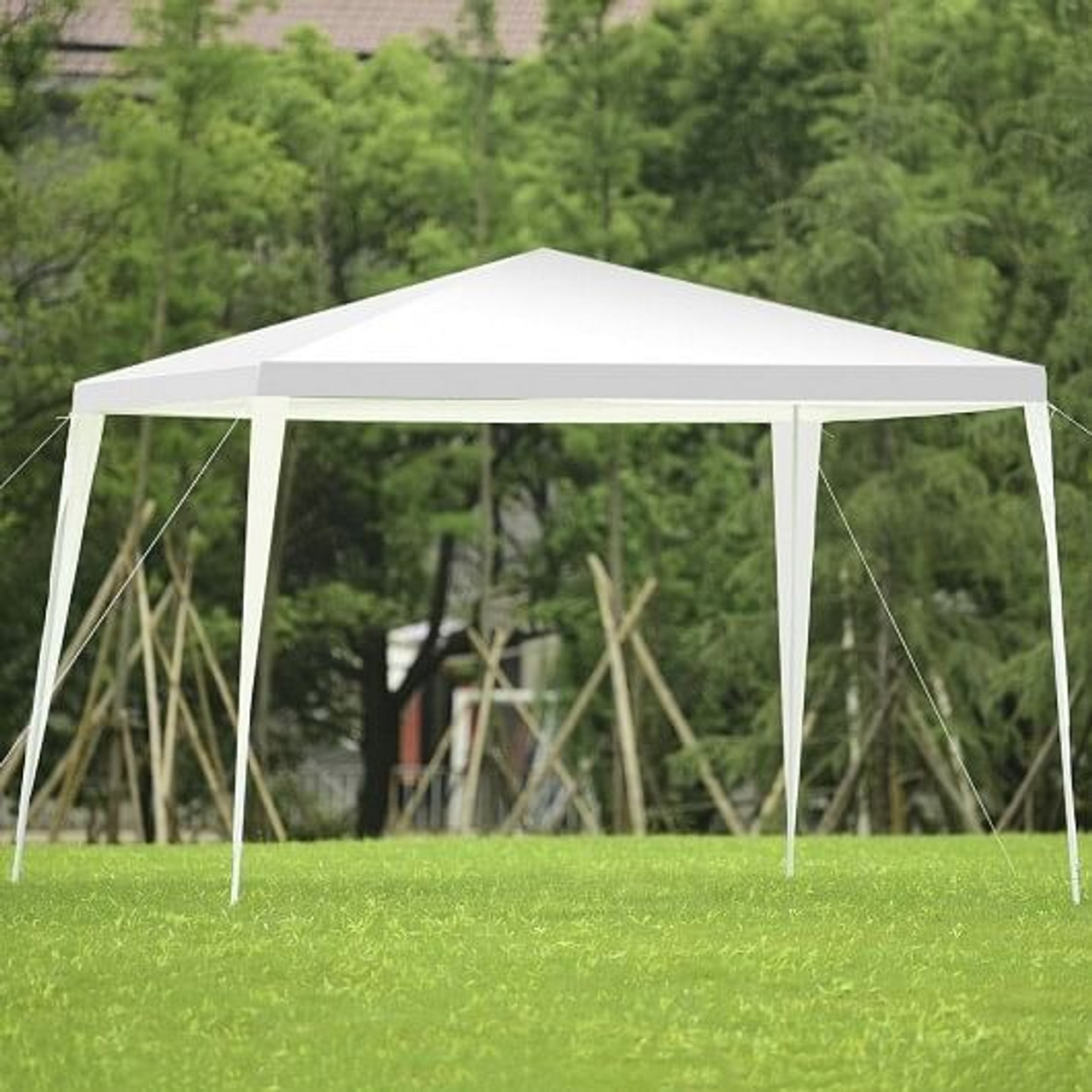 10 x 10 Feet Outdoor Wedding Canopy Tent for Backyard