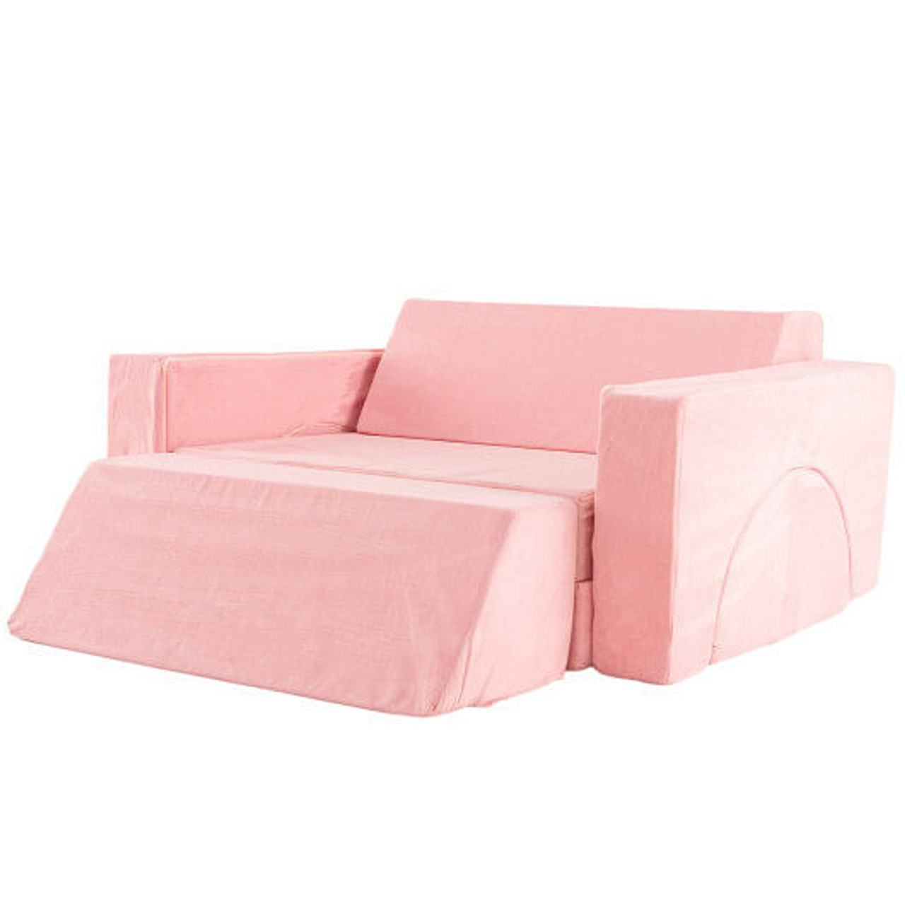 8 Pieces Kids Modular Play Sofa with Detachable Cover for Playroom and Bedroom-Gray