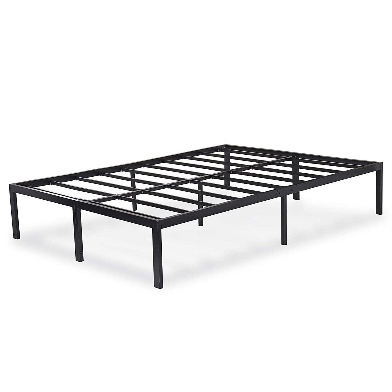 Full size Heavy Duty Black Metal Platform Bed Frame Full size Heavy Duty Black Metal Platform Bed Frame