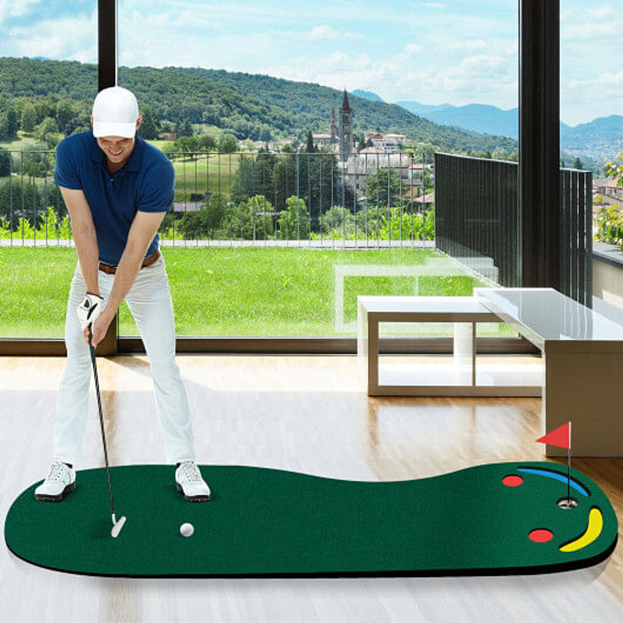 Golf Putting Green Set for Indoor Outdoor Use Golf Putting Green Set for Indoor Outdoor Use