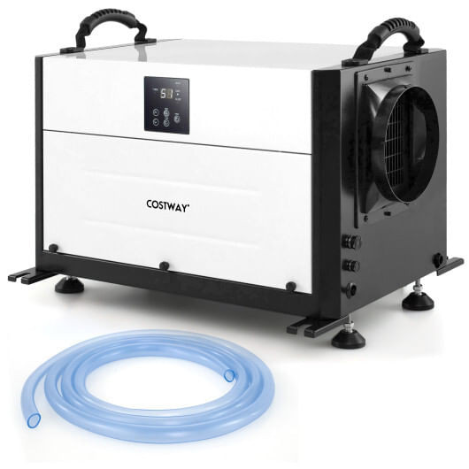 192 Pint Crawl Space Dehumidifier with 3 Modes and 24H Timer-Blue