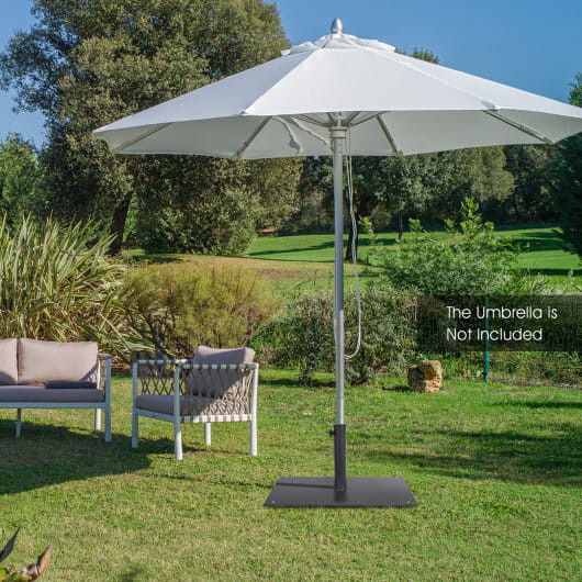 20 Inches Patio Umbrella Base with 4 Adjustable Footpads B593-NP10529color