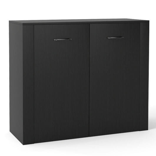 38" Buffet Modern Sideboard Cabinet with Storage-Natural