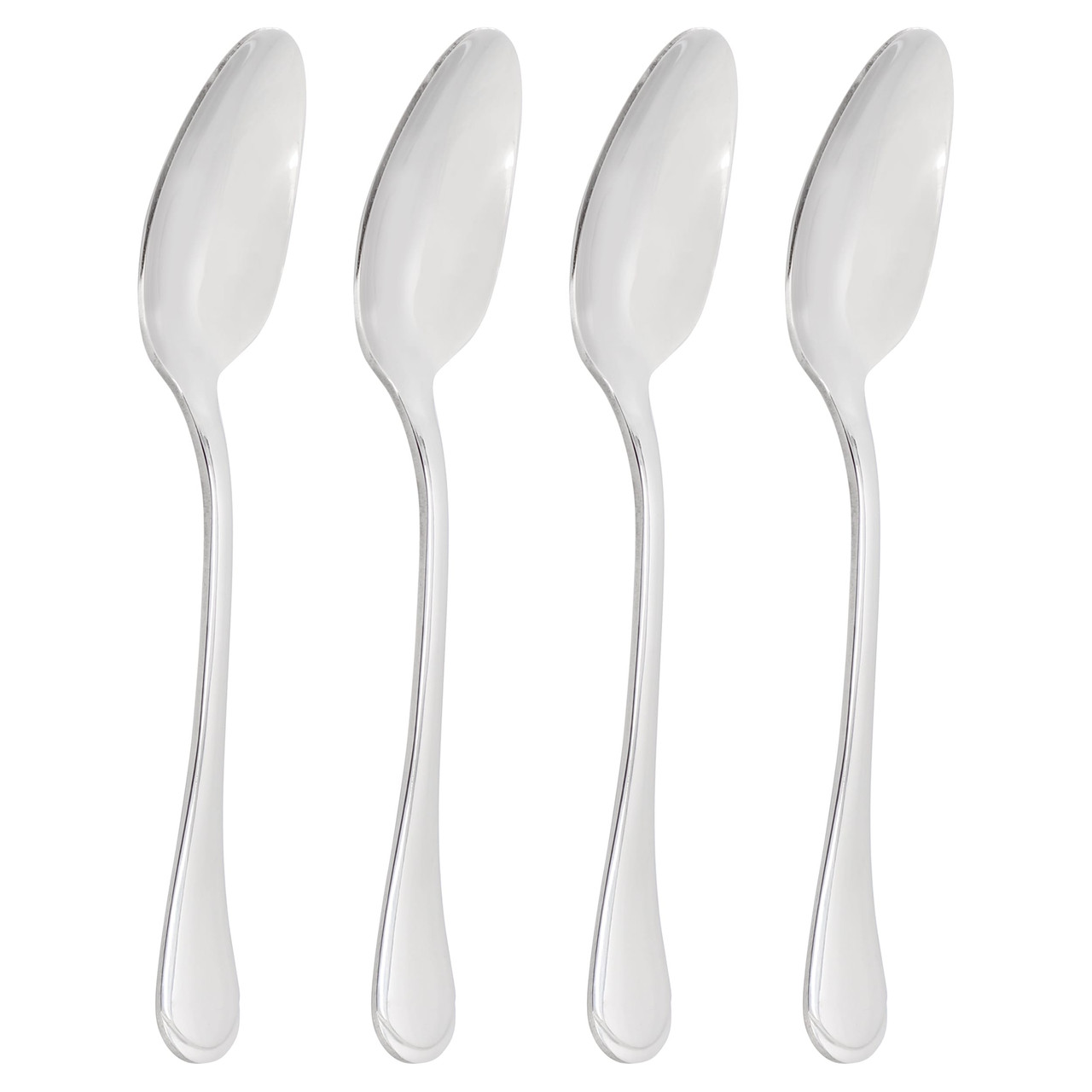 Gibson Home Manchester 4 Piece Stainless Steel Teaspoon Set