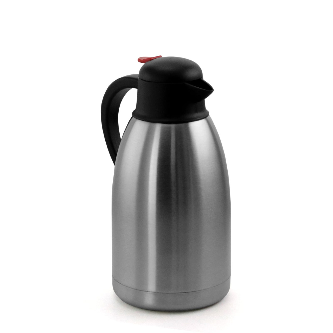 MegaChef 2.11 Quart Stainless Steel Thermal Beverage Carafe for Coffee and Tea
