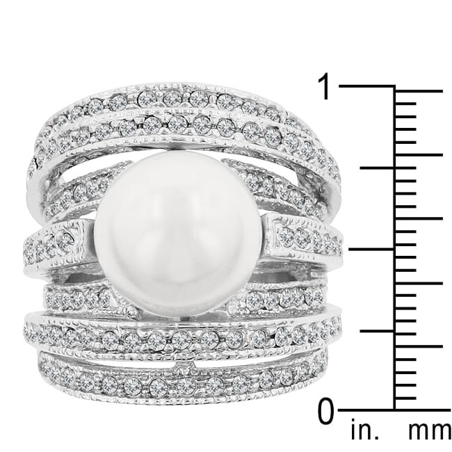 Right-Hand Pearl Ring