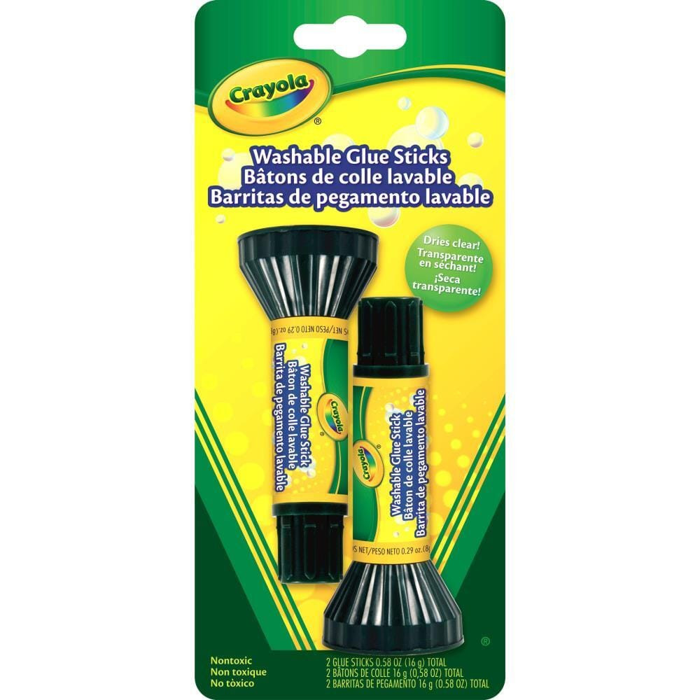Crayola Glue Stick Washable Set School Supplies