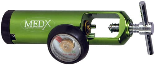 Oxygen Regulator for D/E Tanks 0-8 LPM  (CGA870)