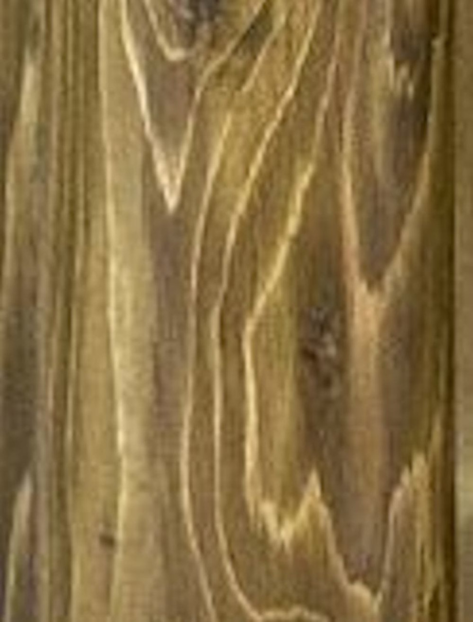 Natural Dark Brown Finish Low Post Cedar Log Double Bed
