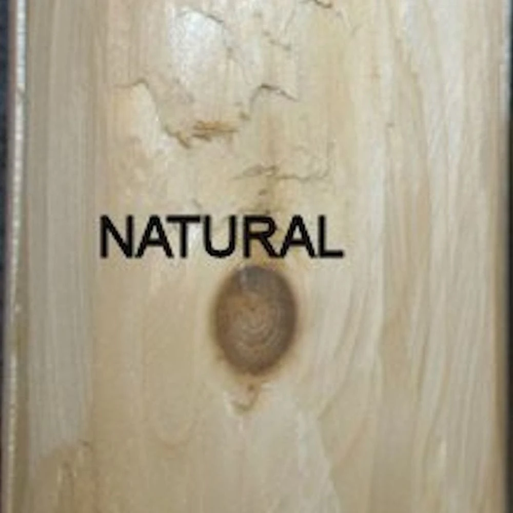 Natural Cedar Log Twin Headboard