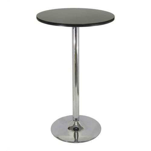 3 Piece Modern Dining Set with Bistro Table and Two Stools