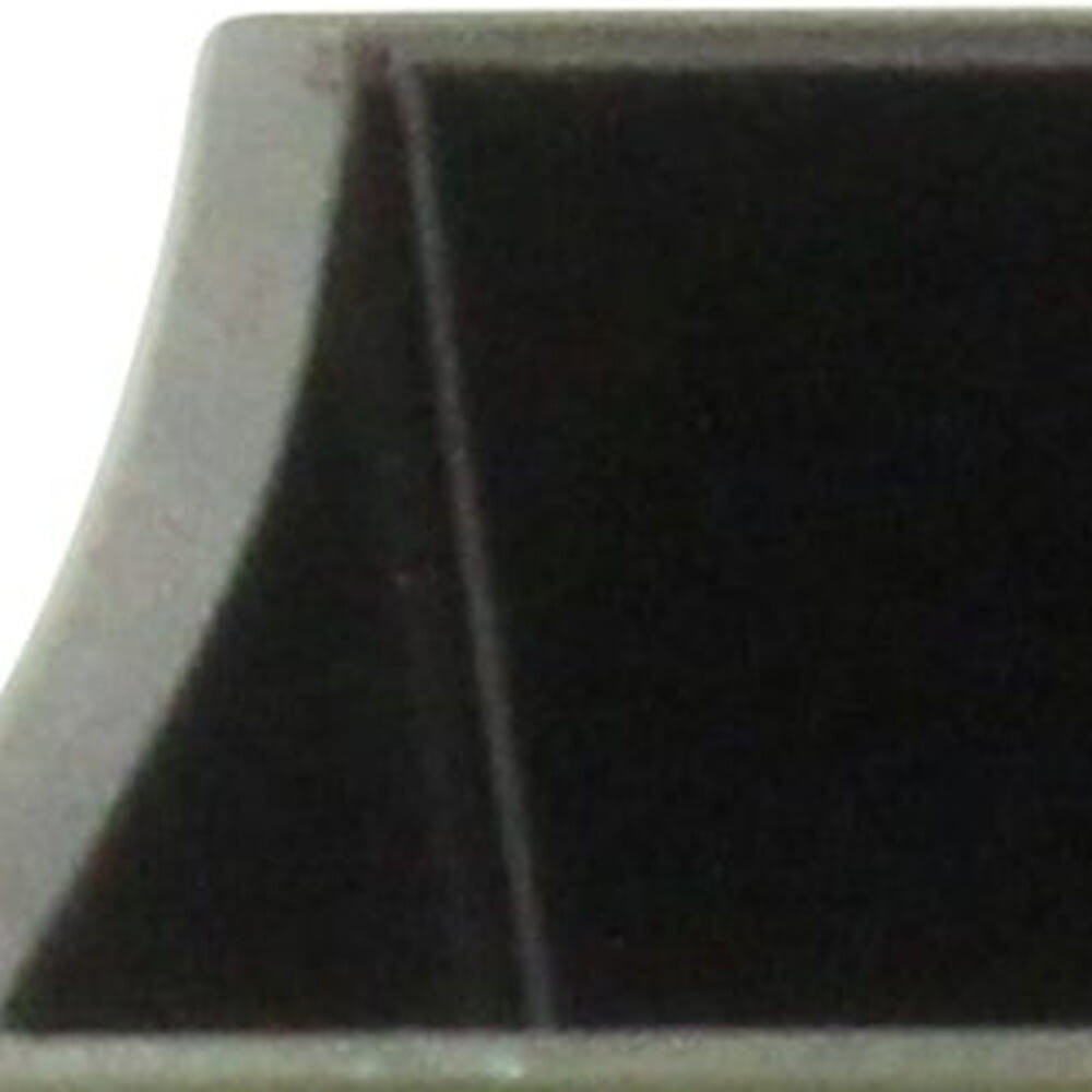 5" Silver Recycled Plastic Indoor Outdoor Square Pot Planter