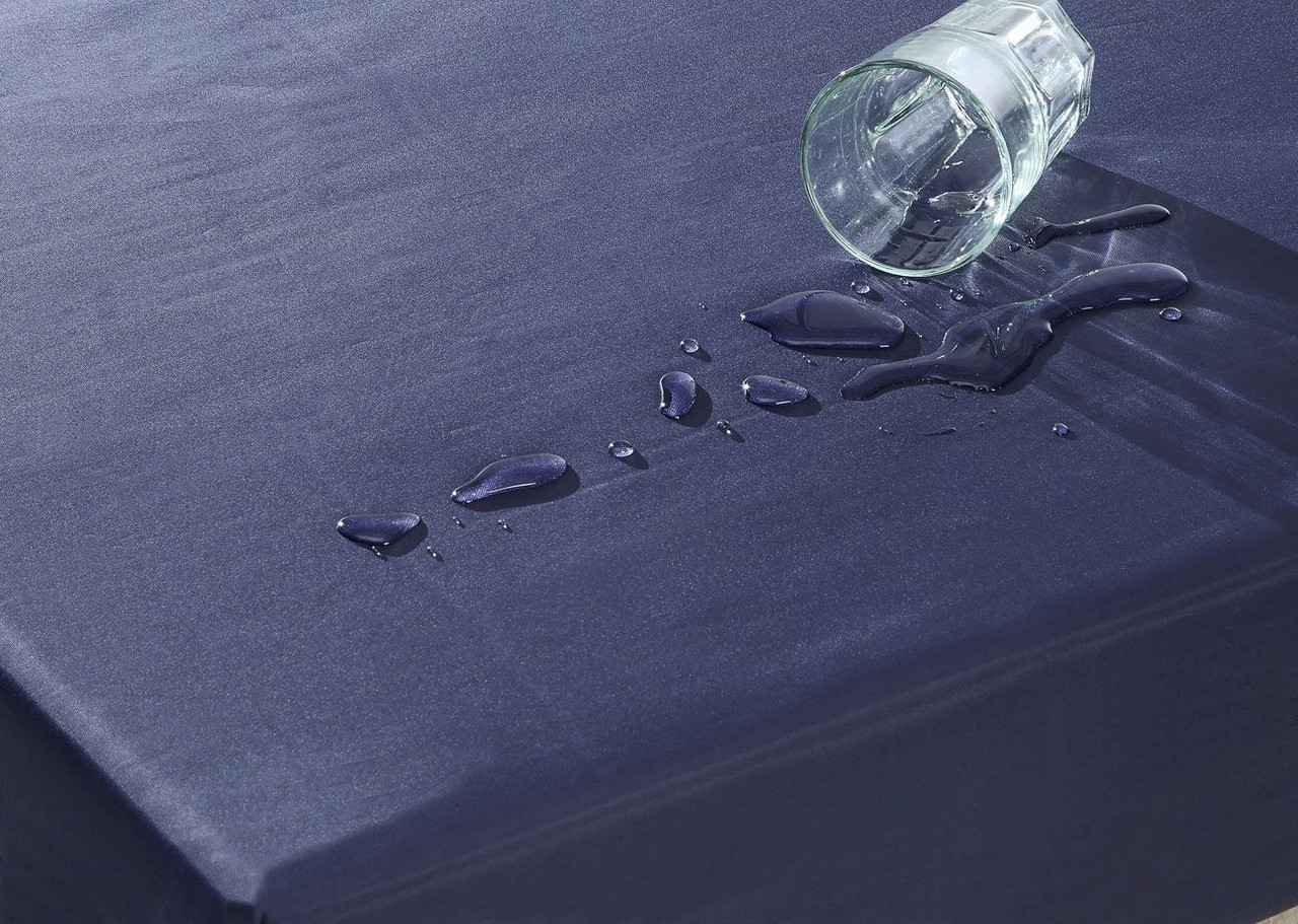 6" Navy Blue Twin Memory Foam Water Resistant Mattress