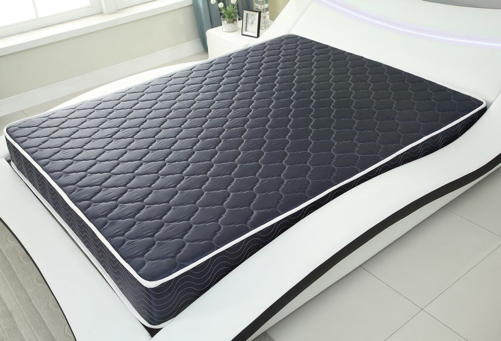 6" Navy Blue Twin Memory Foam Water Resistant Mattress