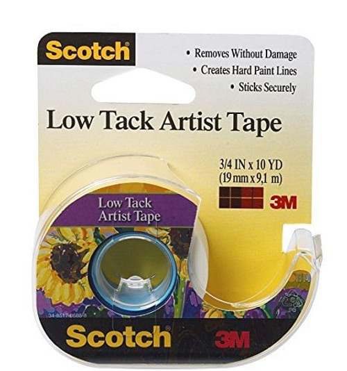 Scotch Artist Tape Low Tack White